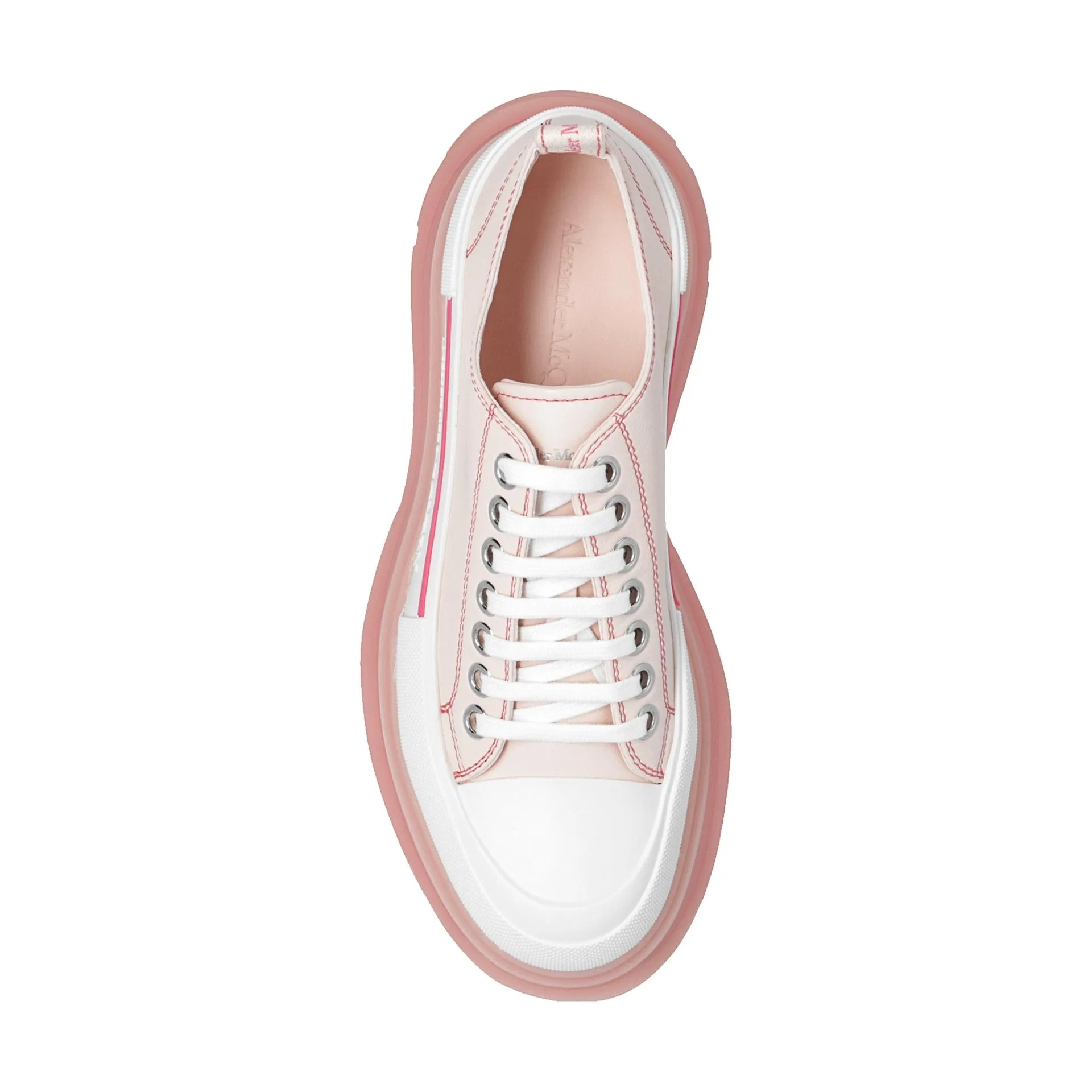 Alexander Mcqueen Sneakers Tread Slik in pelle