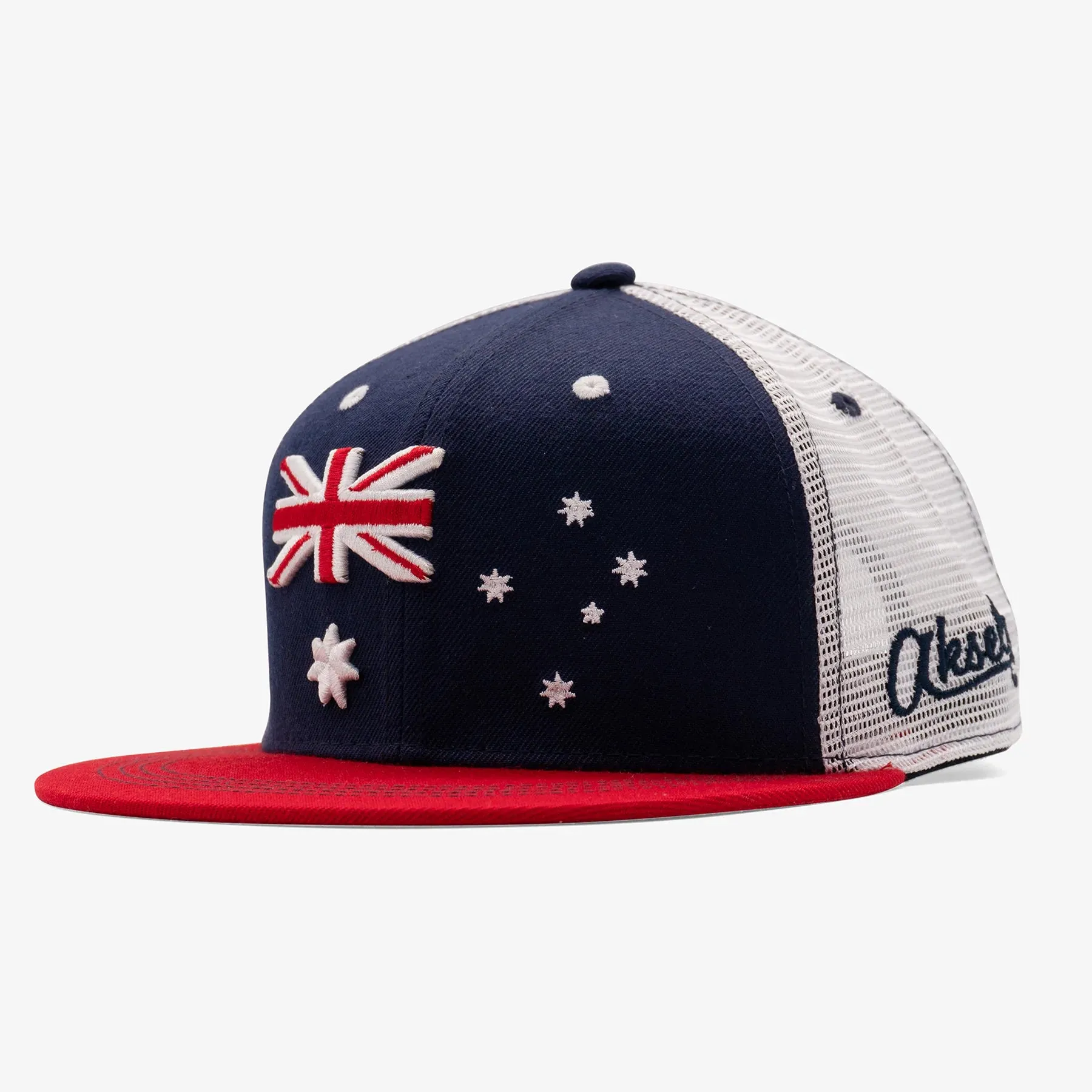 Australia Flag Flatbill Snapback Hat