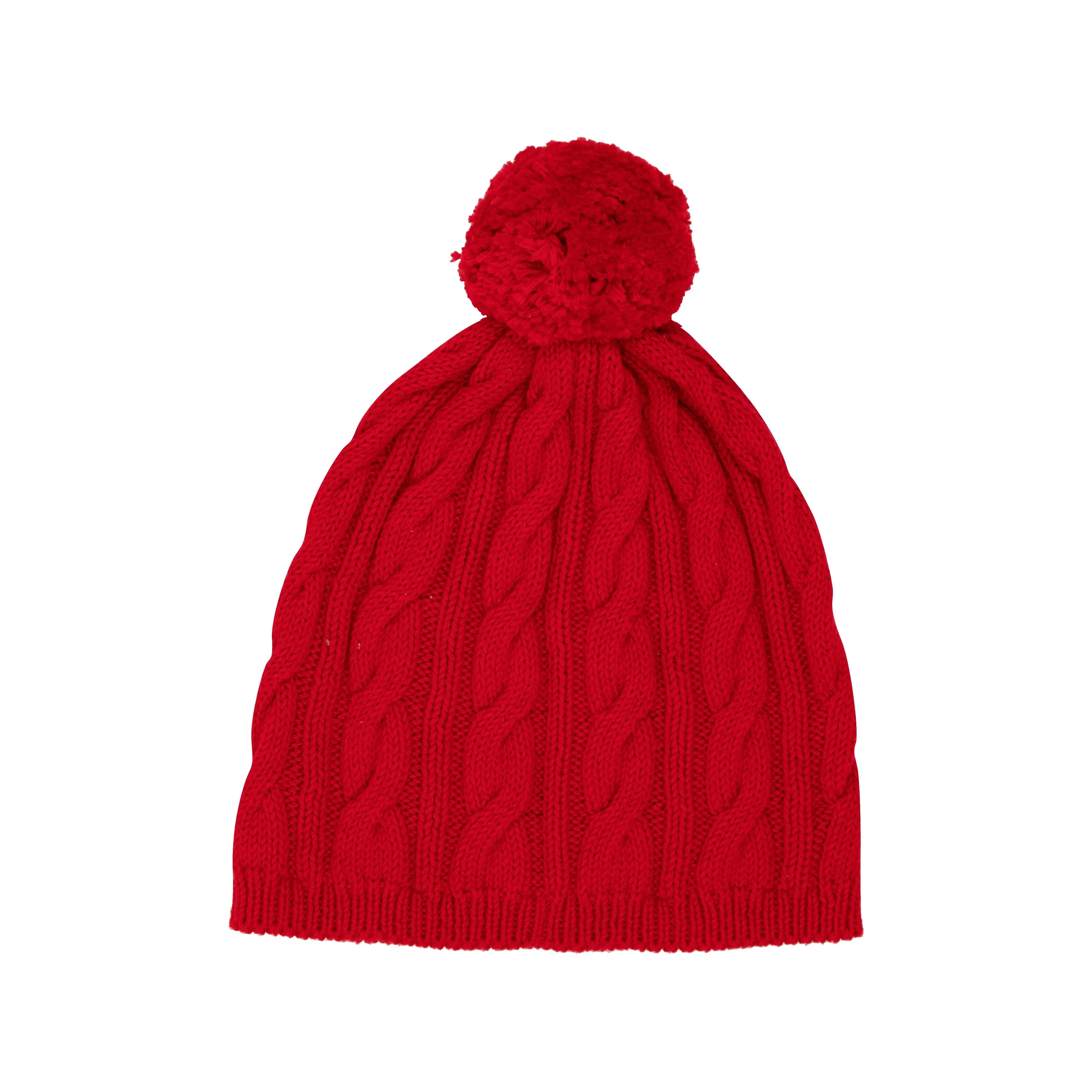 Beaufort Bonnet Collins Cable Knit Hat, Richmond Red