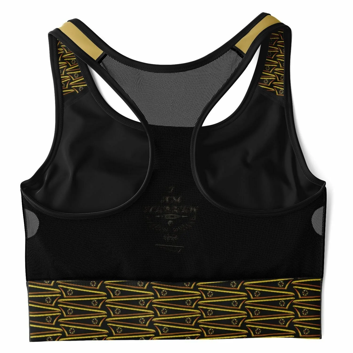 BREWZ Elected Designer Mesh Padded Sports Bra