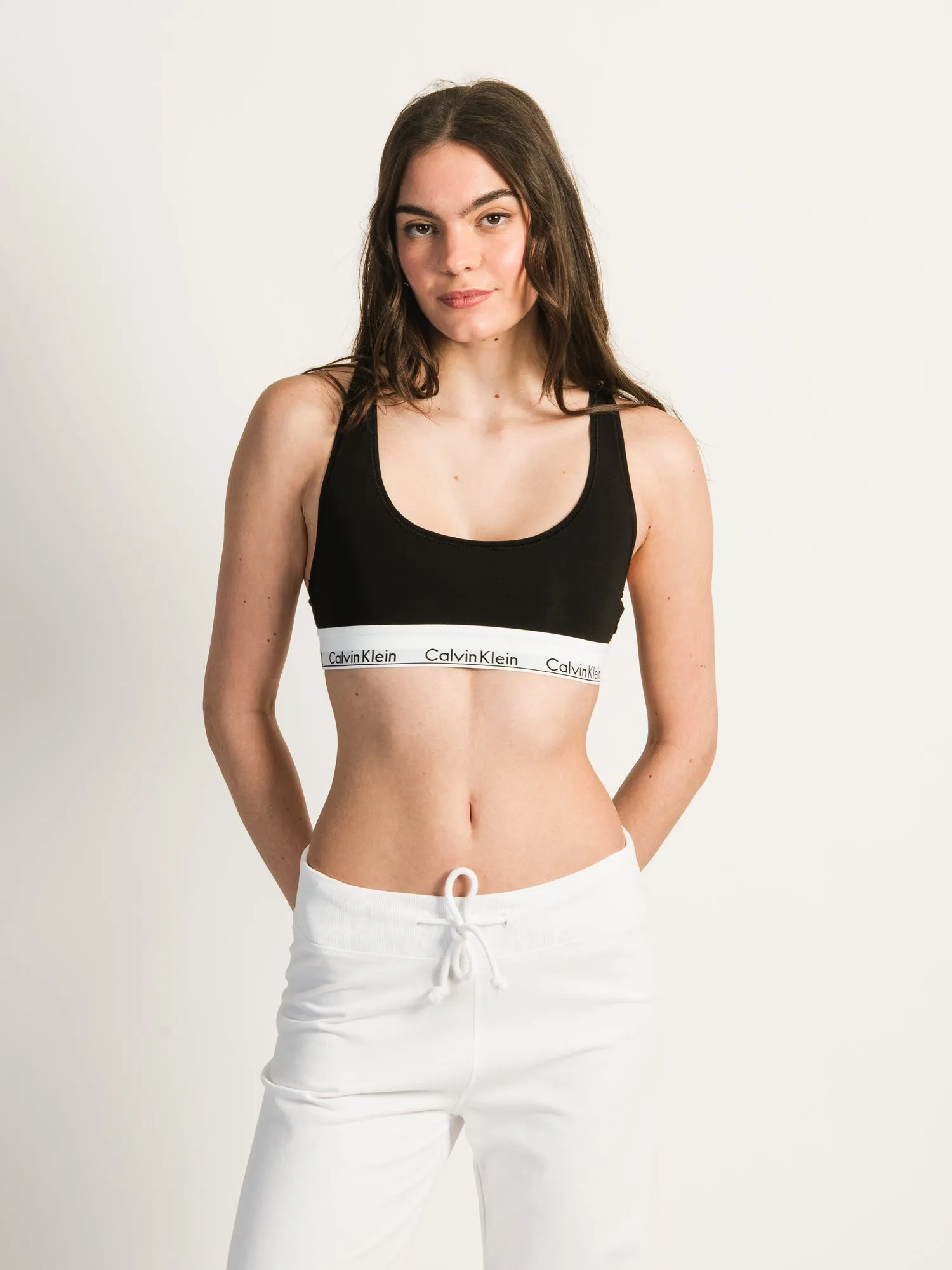 CALVIN KLEIN MODERN COTTON UNLINED BRALETTE