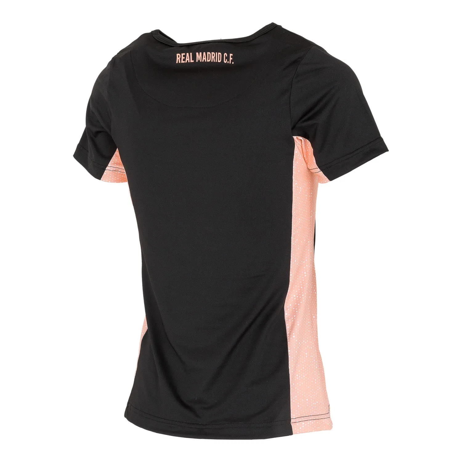 Camiseta Gym Mujer Negra/Rosa