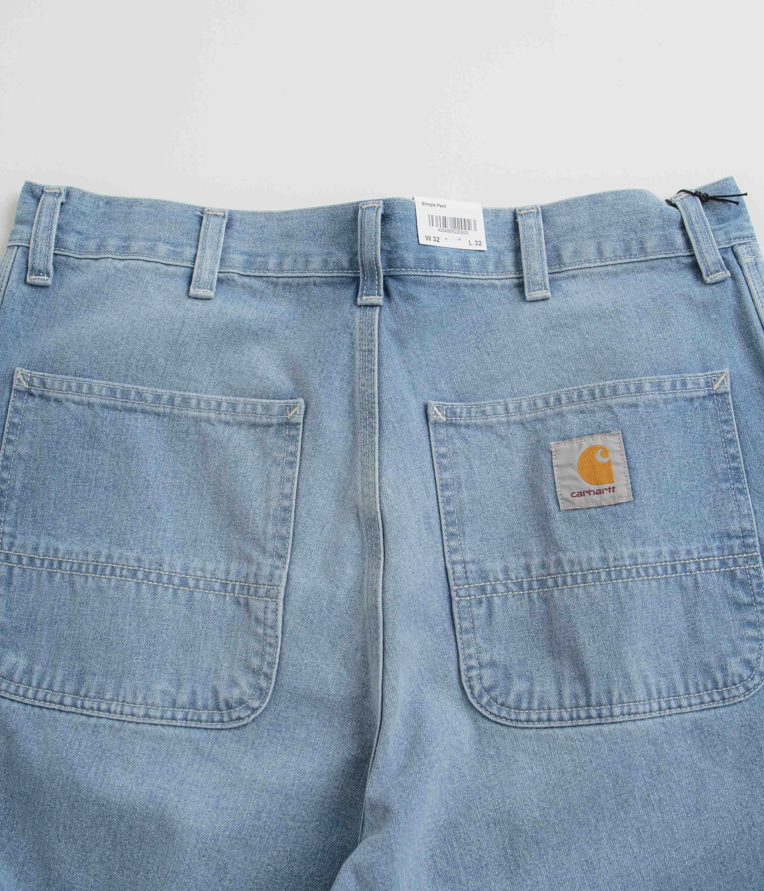 Carhartt Simple Pants - Light True Washed Blue