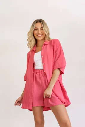 Chemise Myla corail