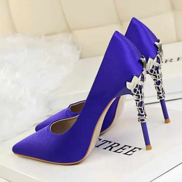 Chicchi Pointed Heel Pumps Shoes