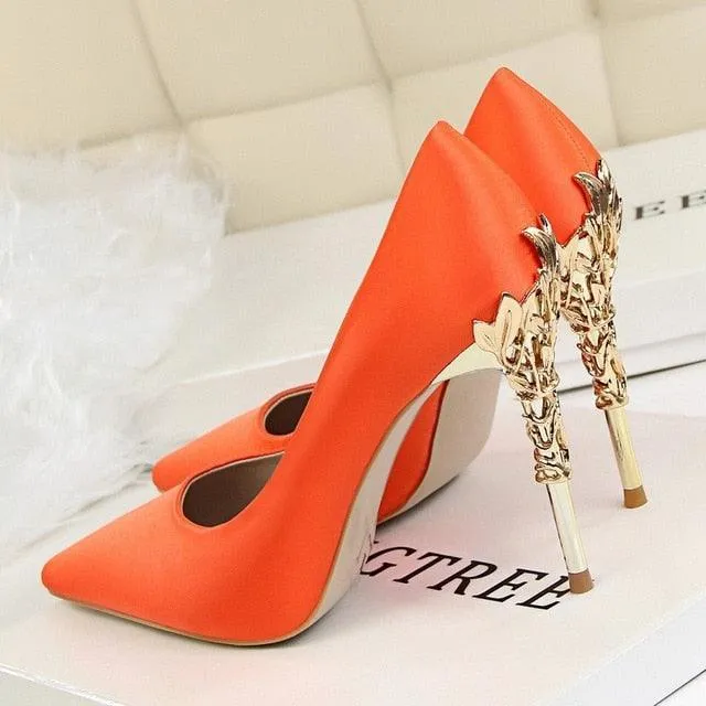 Chicchi Pointed Heel Pumps Shoes