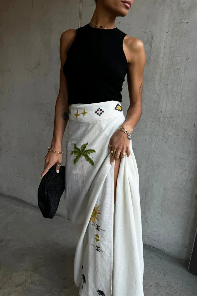 Sure! Here’s an optimized title for the product:

Radiant Cream Sunshine Jaspre Midi Skirt - Elegant Floral Design, Comfortable Fit, Perfect for Summer Outings