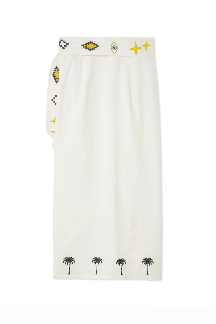 Sure! Here’s an optimized title for the product:

Radiant Cream Sunshine Jaspre Midi Skirt - Elegant Floral Design, Comfortable Fit, Perfect for Summer Outings