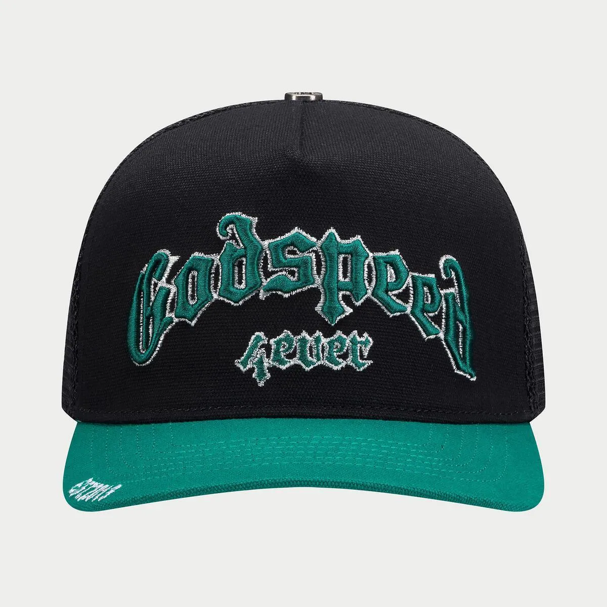 GODSPEED GS FOREVER TRUCKER HAT BLACK/ JET GREEN