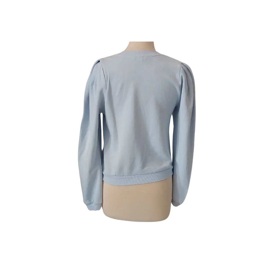 H&M Light Blue Crewneck Sweatshirt | Brand New |