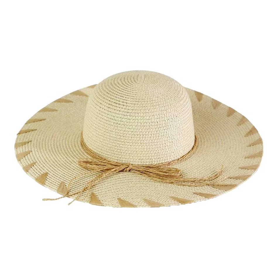 Handmade Edge Detailed Floppy Hat