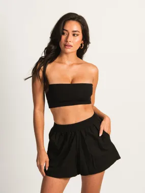 HARLOW BETHANNY BANDEAU - BLACK