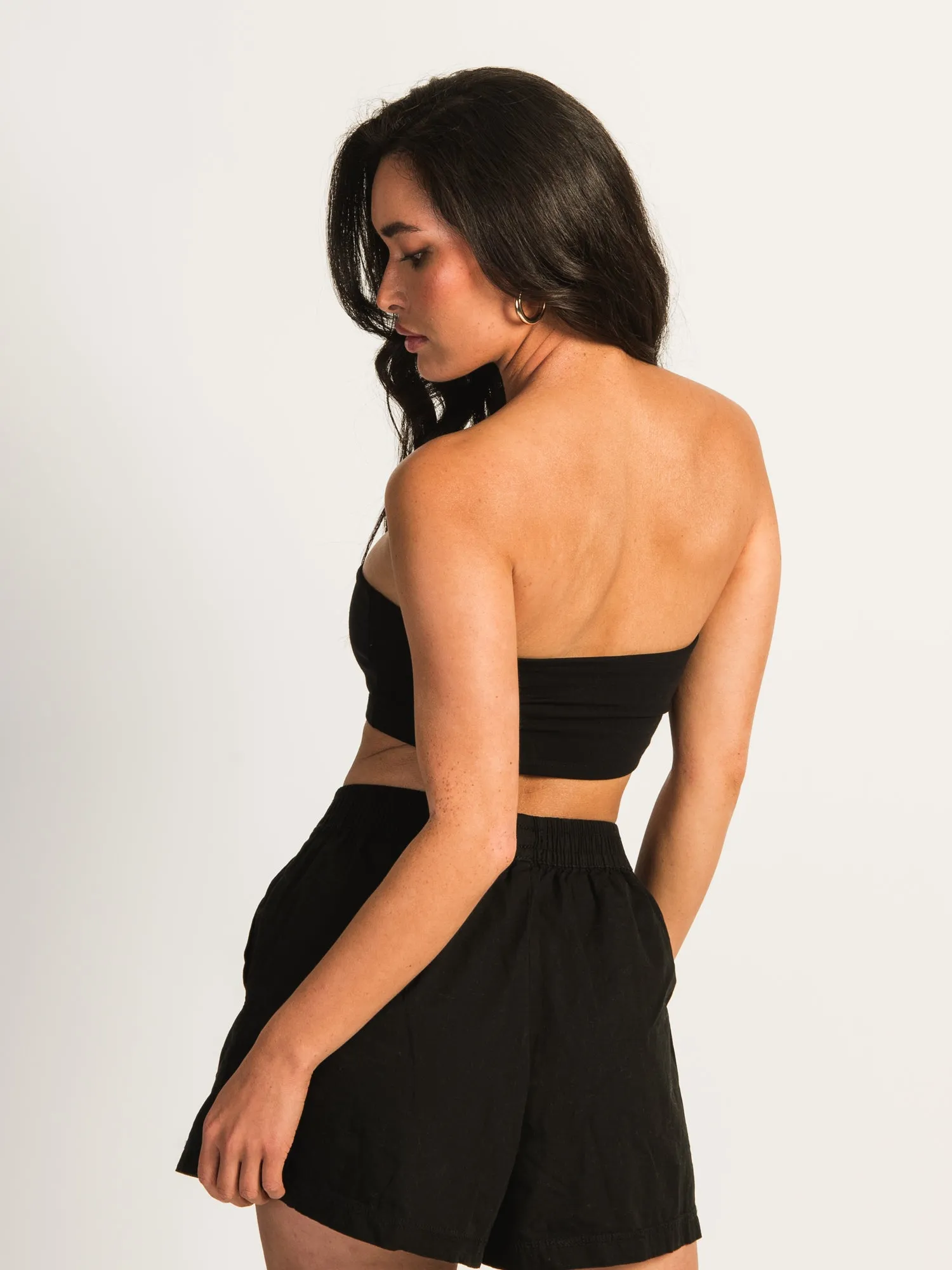 HARLOW BETHANNY BANDEAU - BLACK