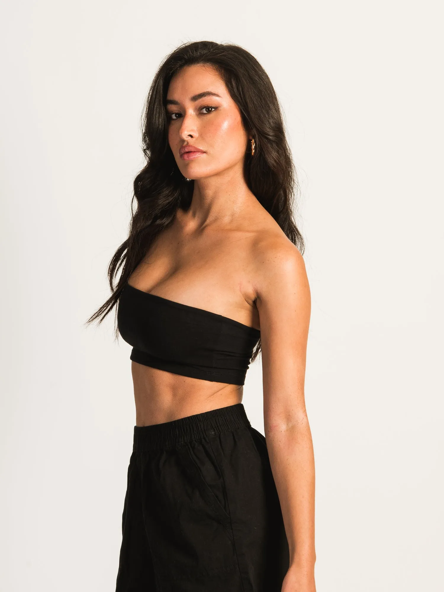 HARLOW BETHANNY BANDEAU - BLACK