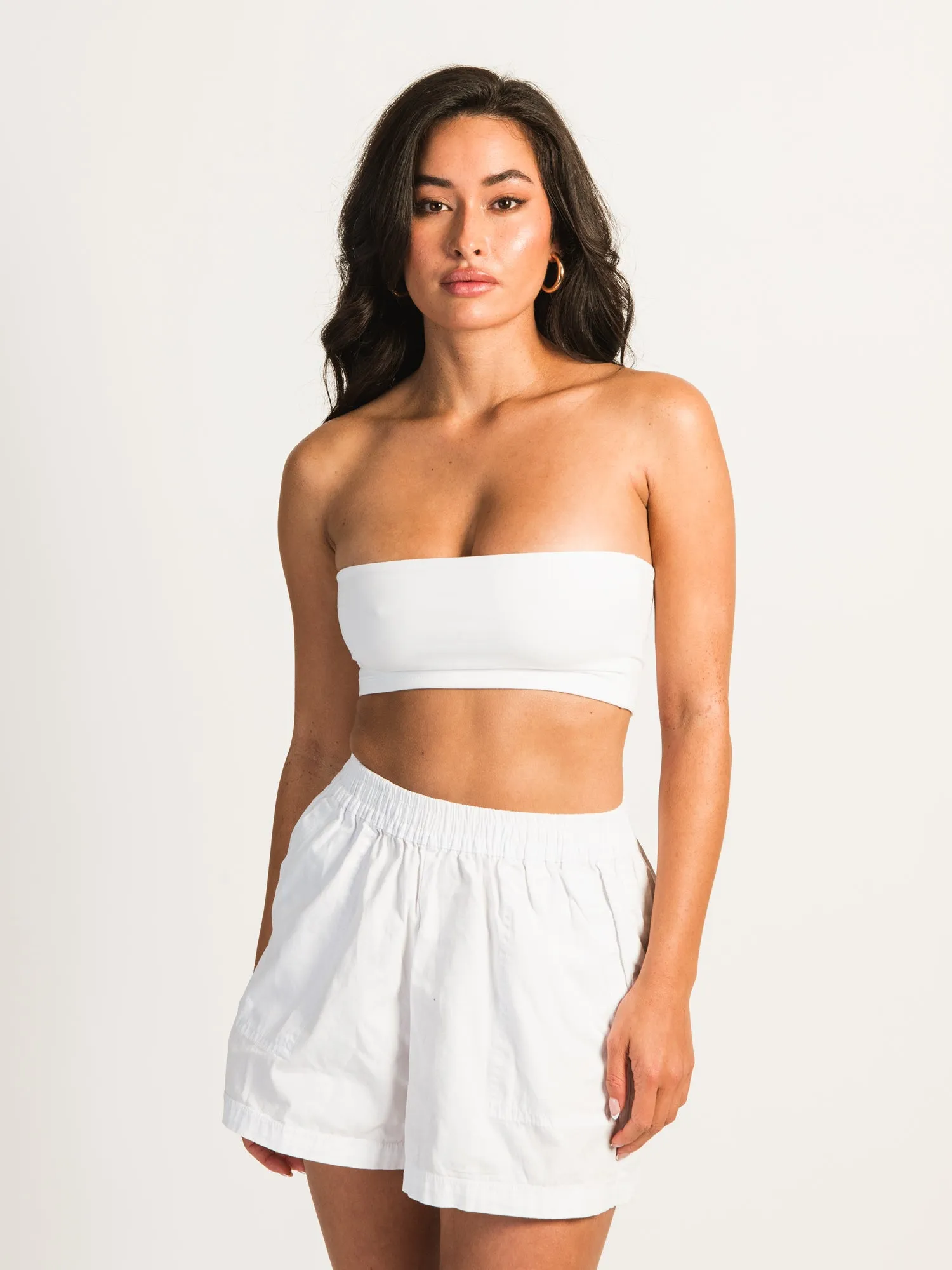 HARLOW BETHANNY BANDEAU - WHITE