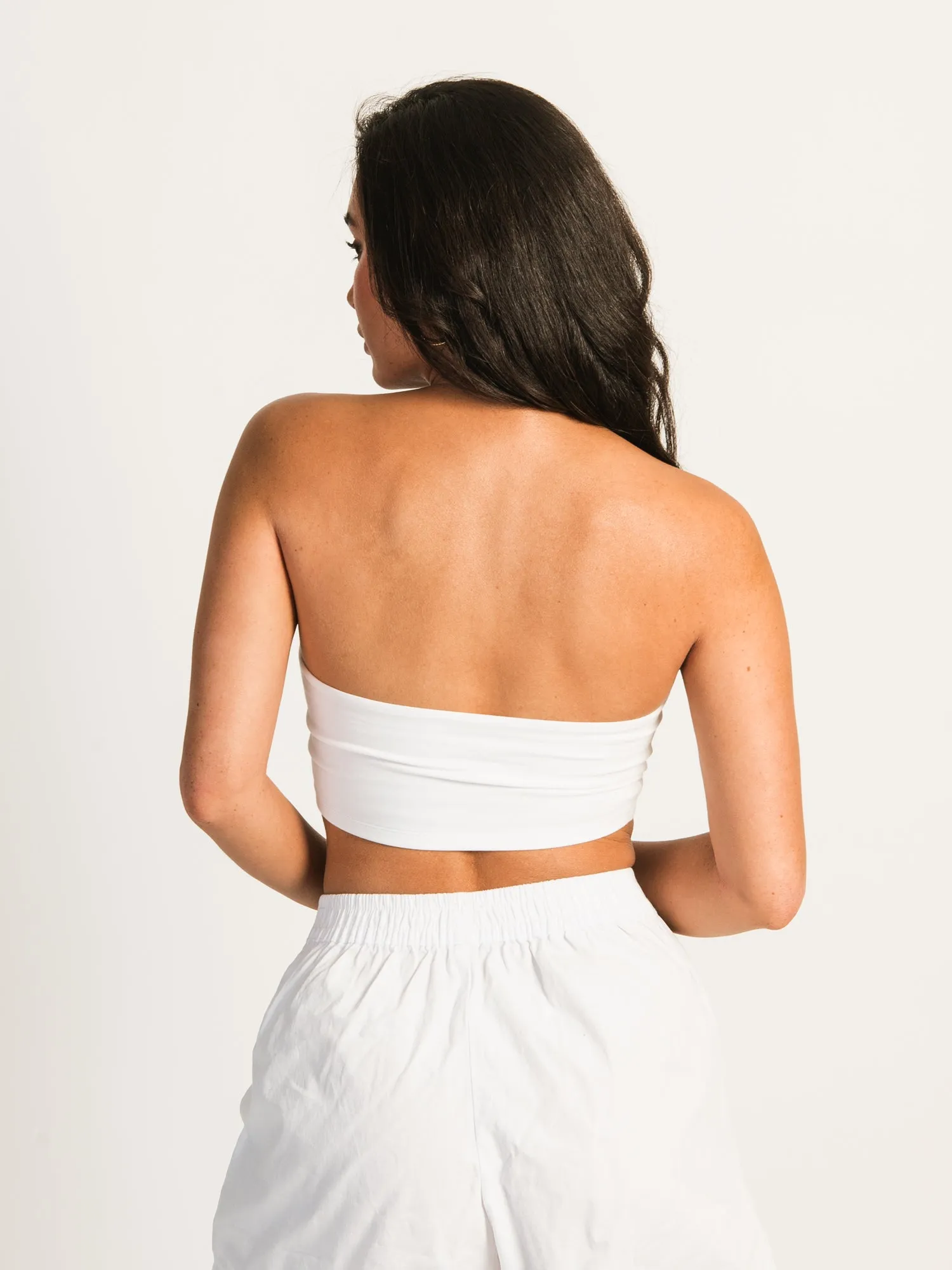 HARLOW BETHANNY BANDEAU - WHITE