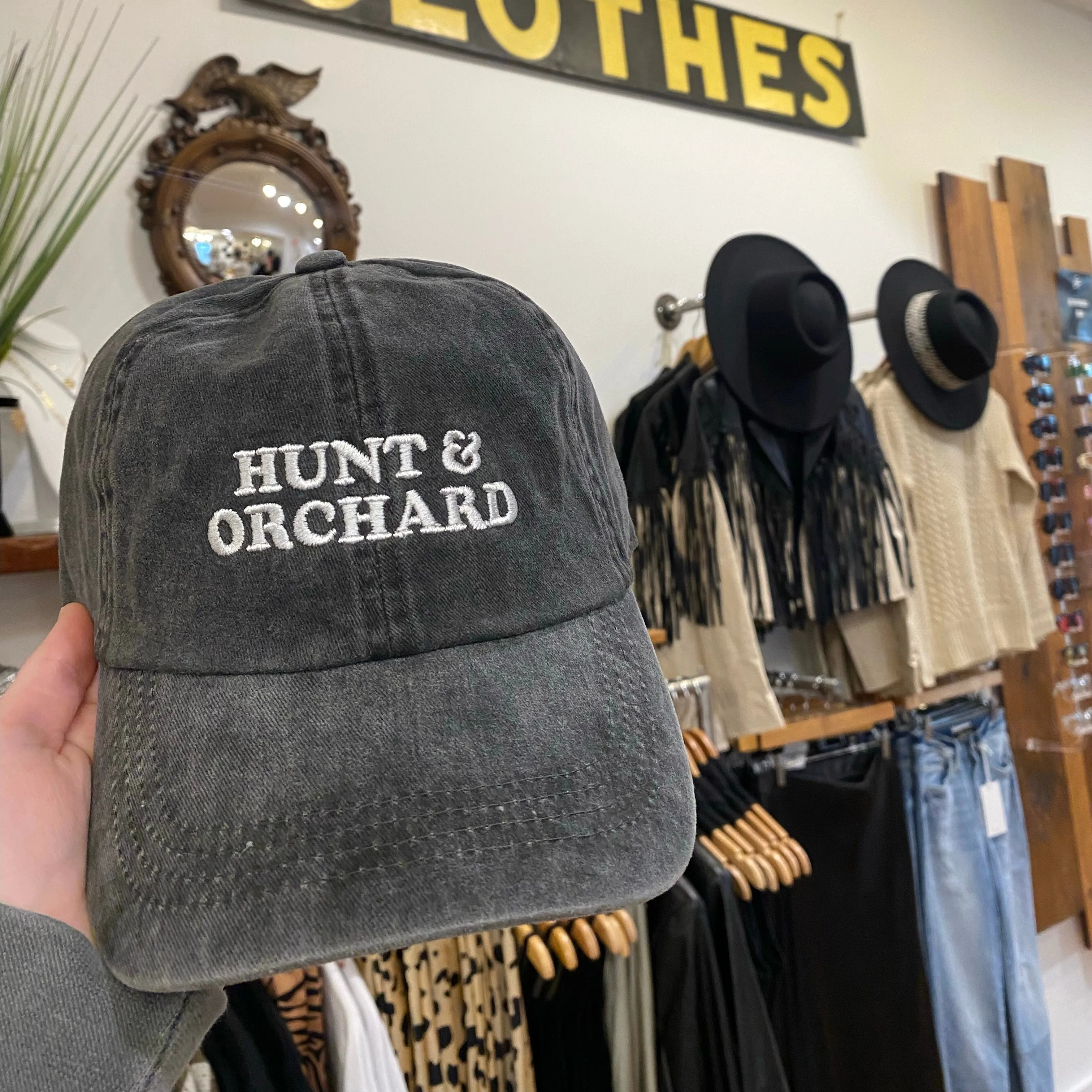 Hunt & Orchard Hat - Charcoal