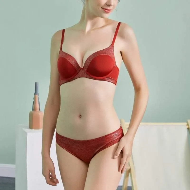 Imported sexy beauty women's bra & panty set