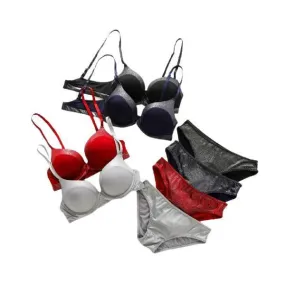 Imported sexy beauty women's bra & panty set