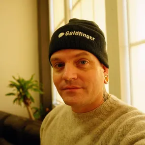 Knit Cap - Goldfinger Ingot Logo