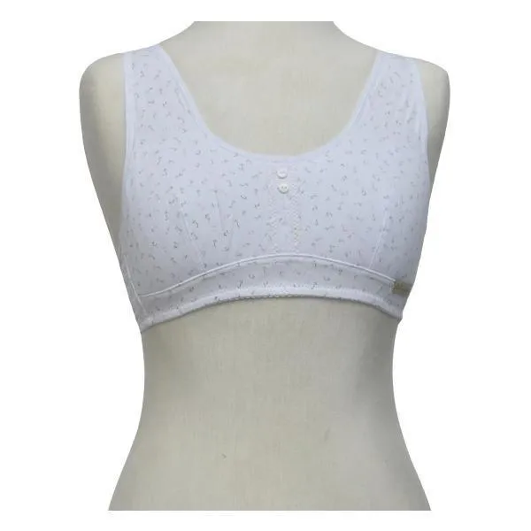 Minimizer Bra Zero Size Floral Blouse Bra Non Padded Wireless Cotton Bra