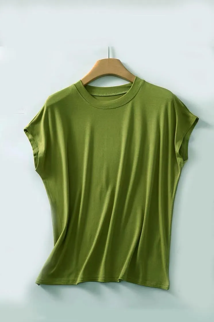 MONA BAMBOO-BLEND TEE