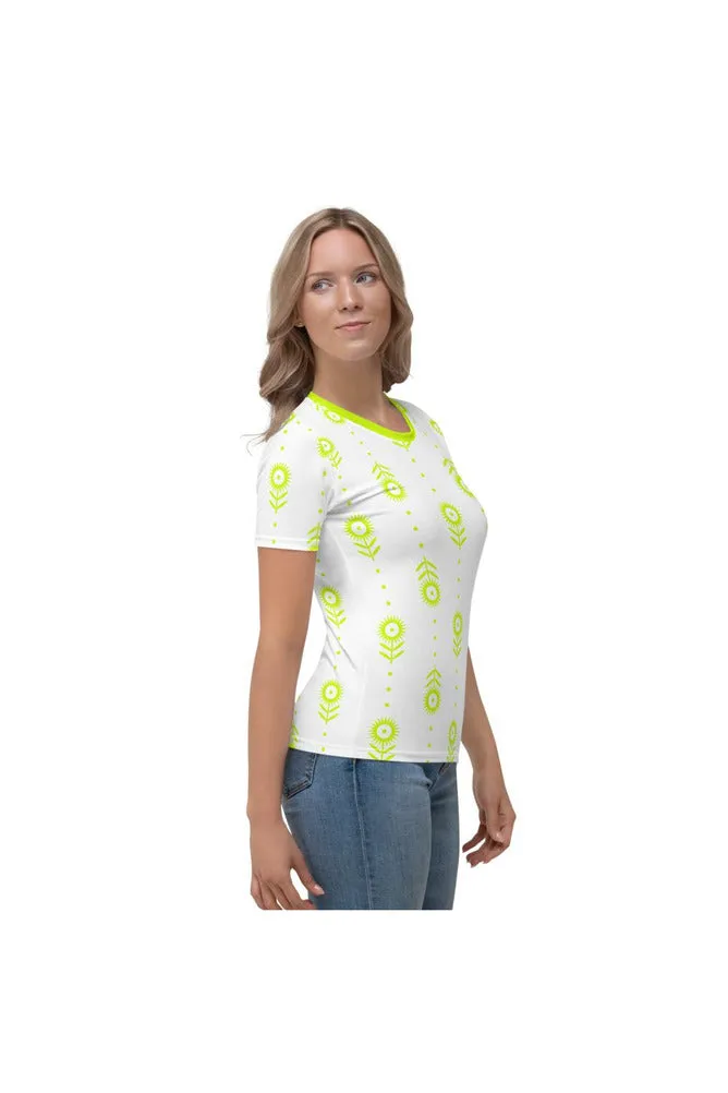 Neon Florals Women's T-shirt