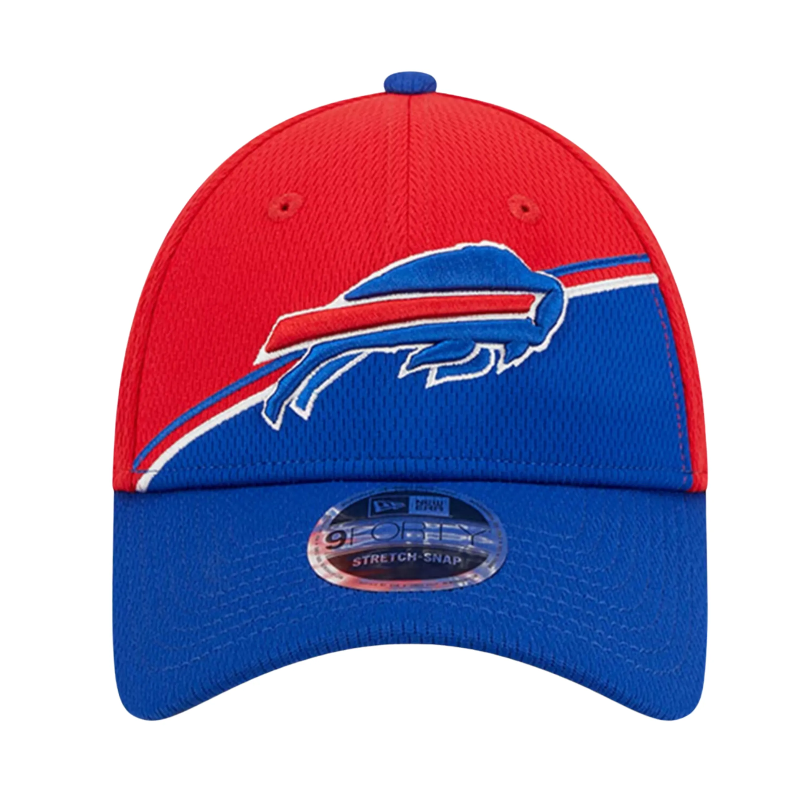 New Era Bills Red/Royal 2023 Sideline 9FORTY Adjustable Hat