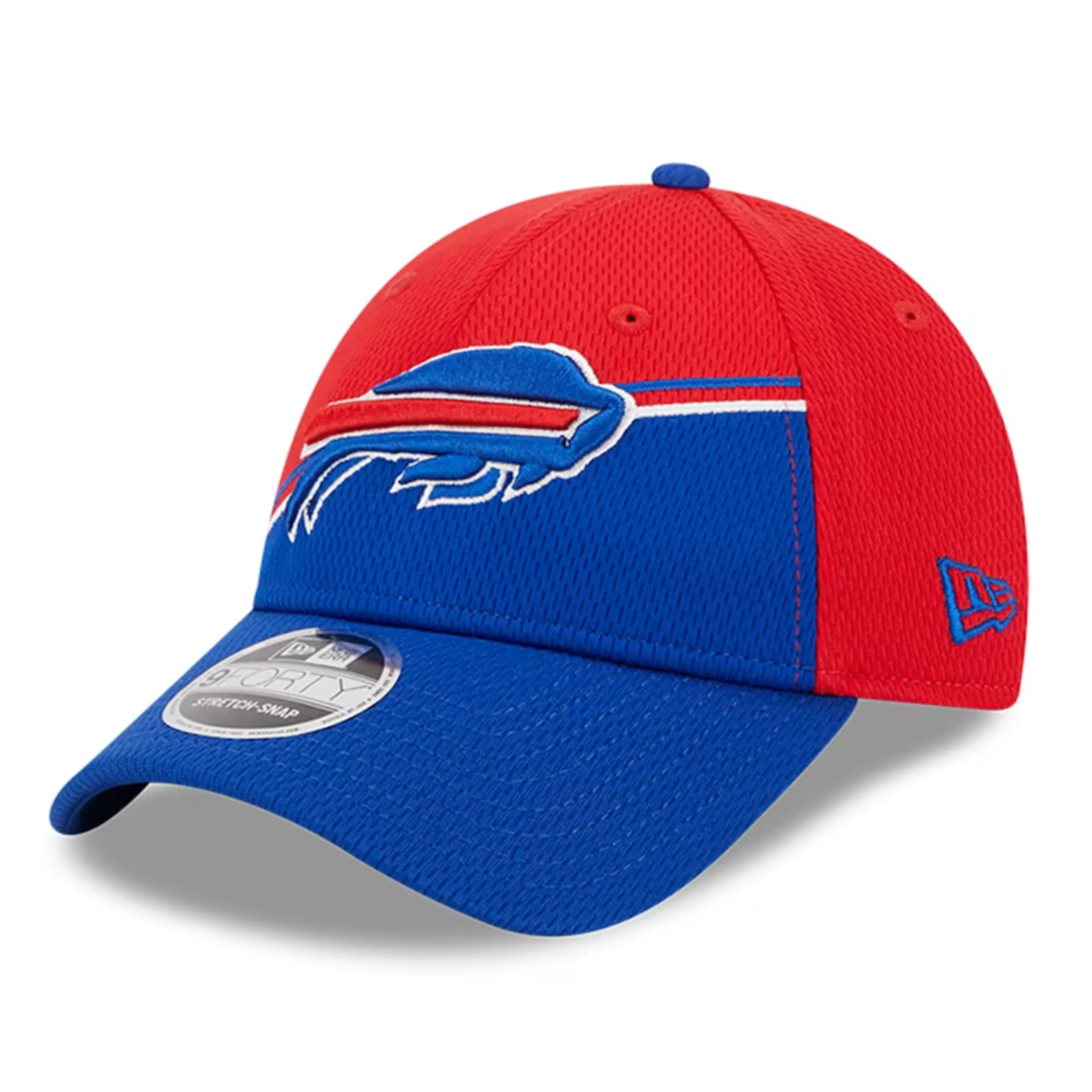 New Era Bills Red/Royal 2023 Sideline 9FORTY Adjustable Hat