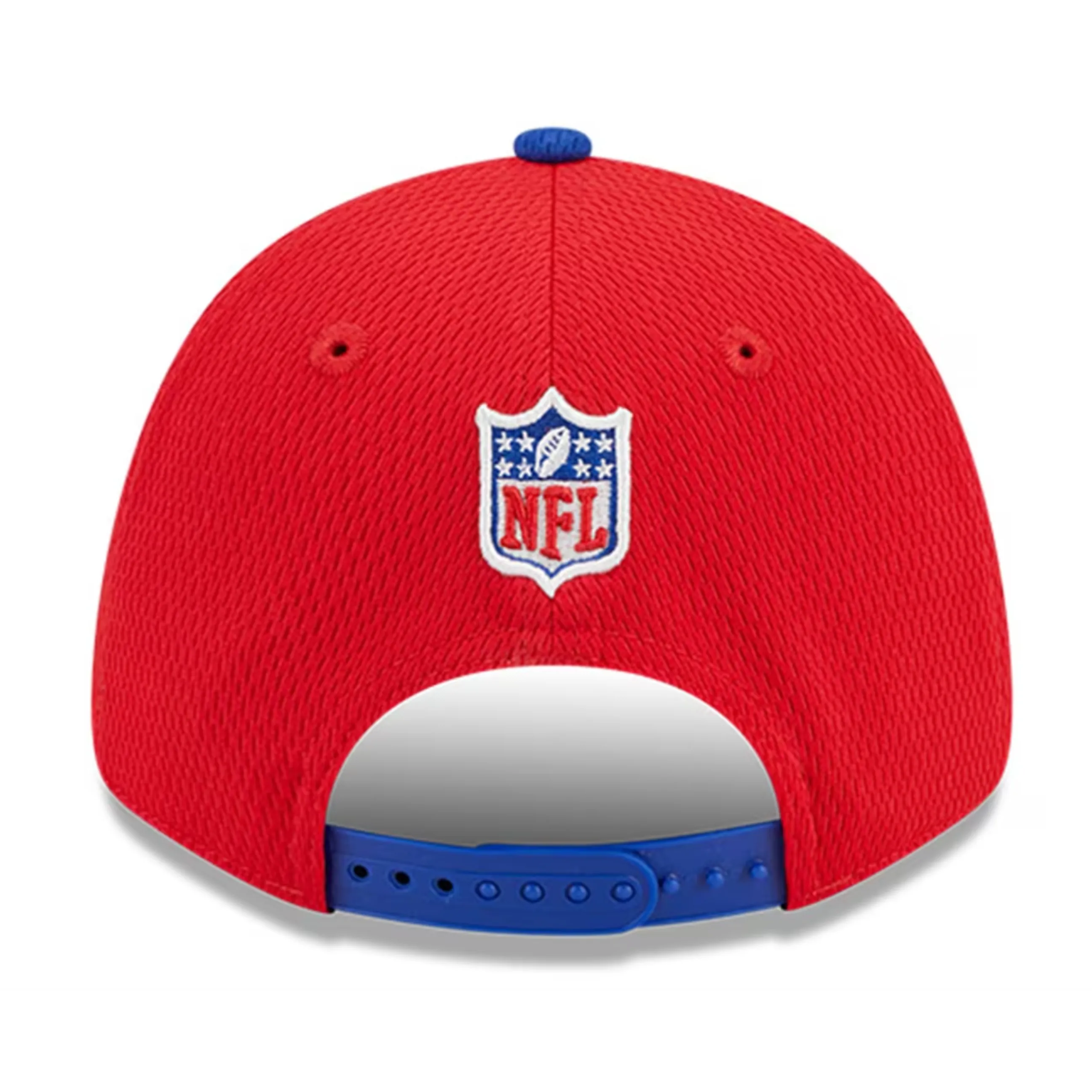 New Era Bills Red/Royal 2023 Sideline 9FORTY Adjustable Hat