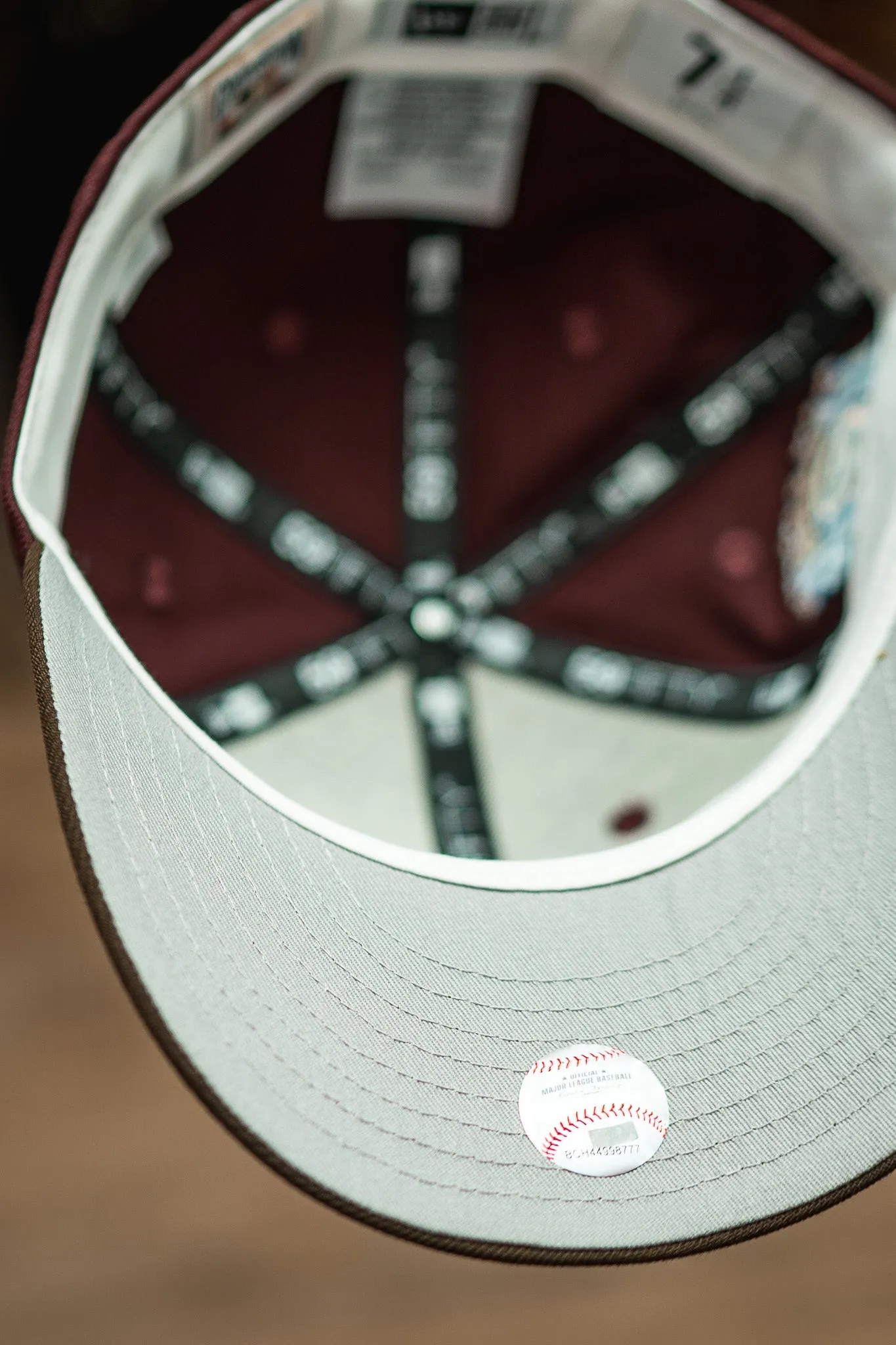 New Era Chicago Cubs 1990 ASG Good Grey UV (Burgundy/Mocha)