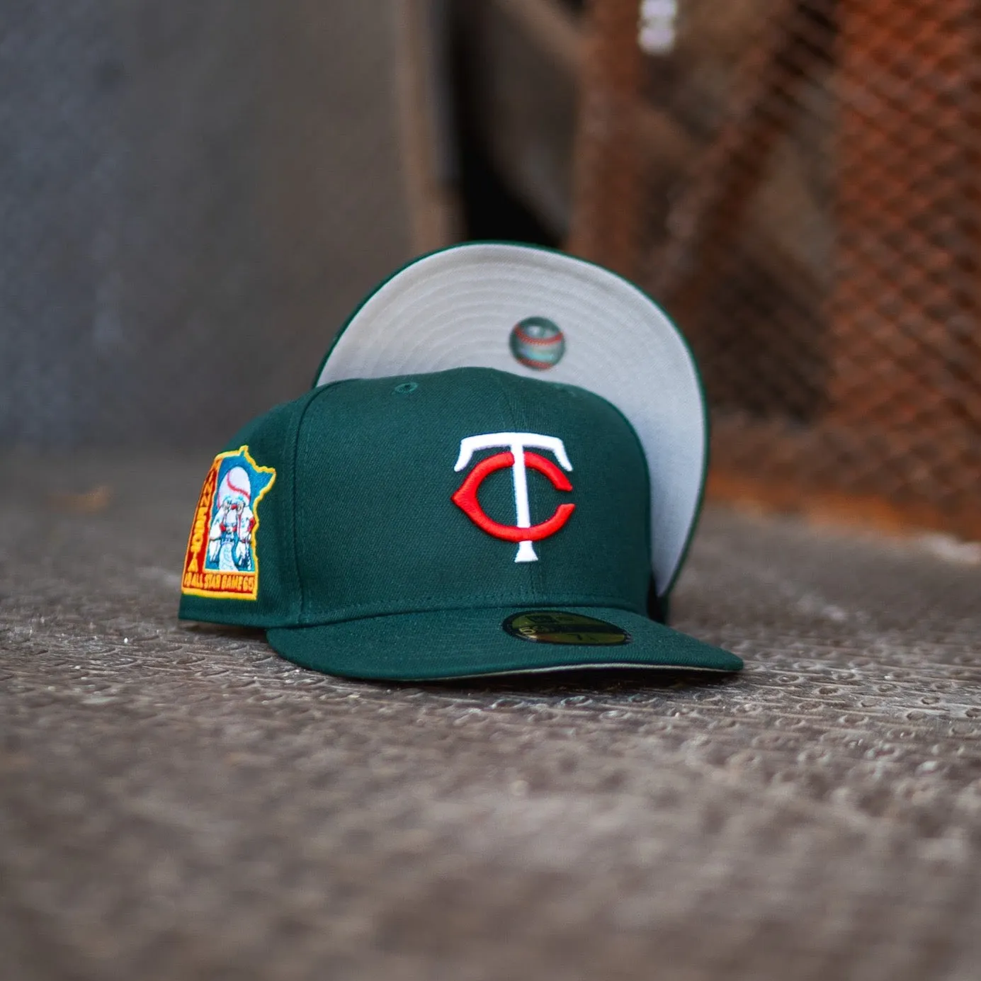 New Era Minnesota Twins 1965 ASG Grey UV (Forest Green)