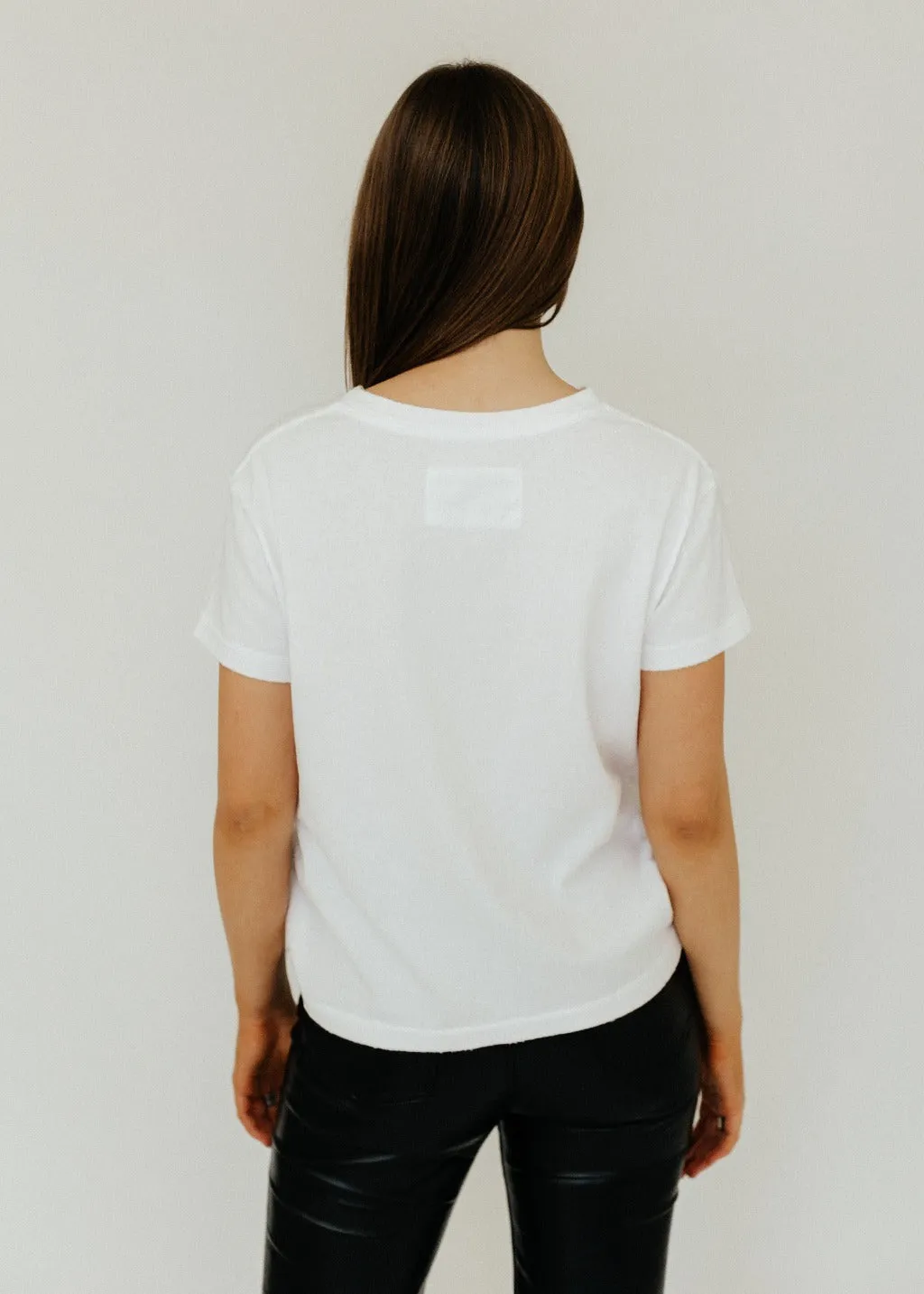 Nili Lotan Brady Tee in White