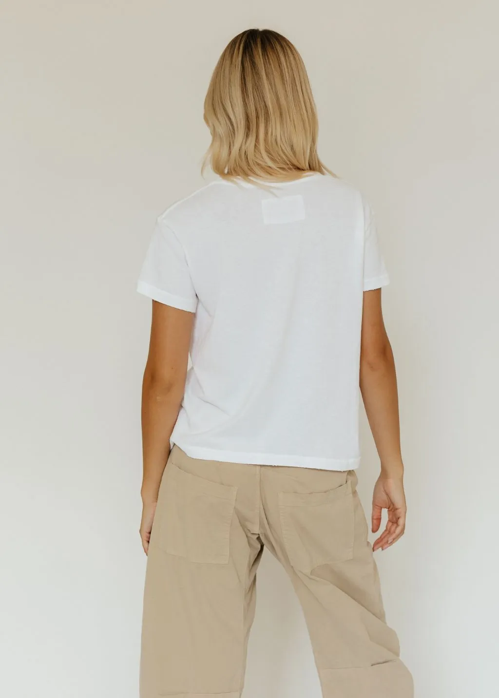 Nili Lotan Brady Tee in White