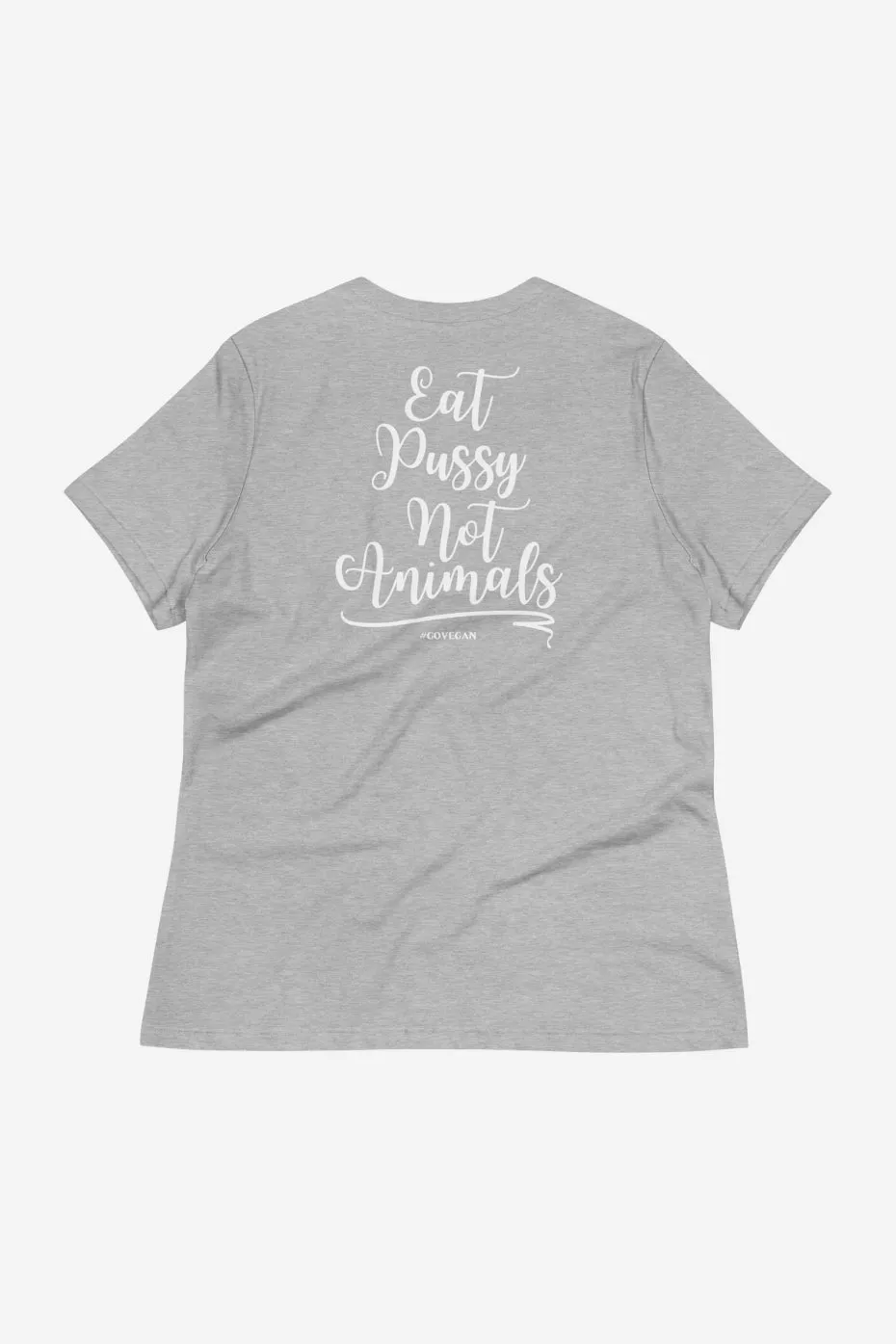 Not Animals Women's Relaxed T-Shirt (Back Print)