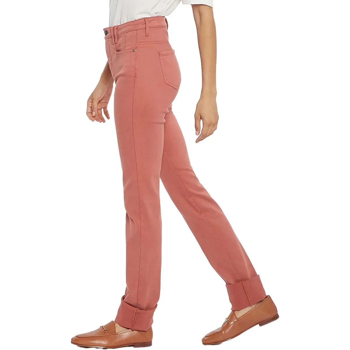 NYDJ Womens Sheri High-Rise Slimming Slim Jeans