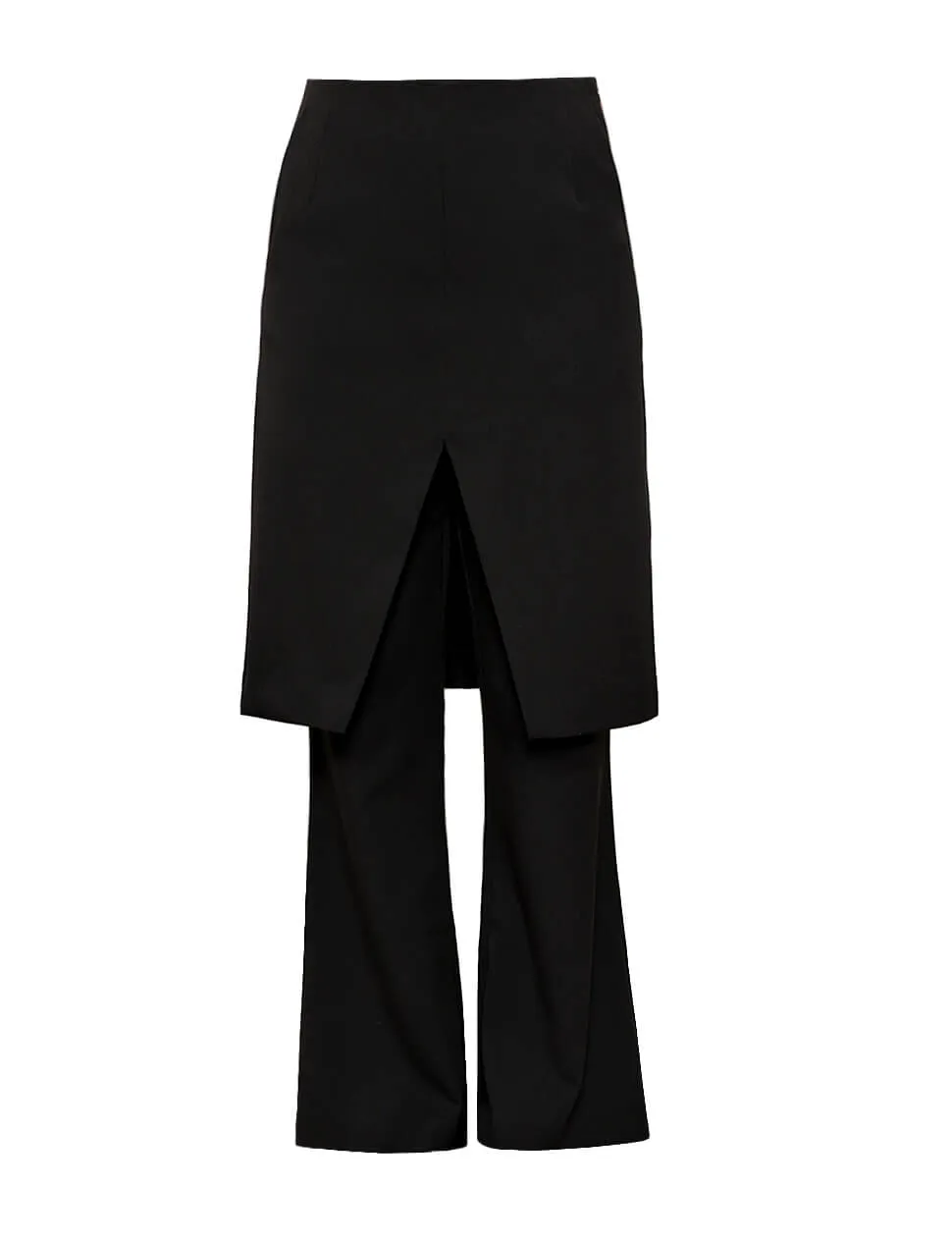 Stylish Ray Layered Skirt Pants for Effortless Chic Look