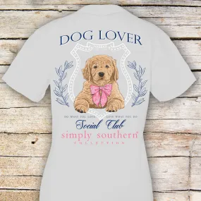 Simply Southern Dog Lover Short Sleeve T-Shirt - Golden Retriever Social Club