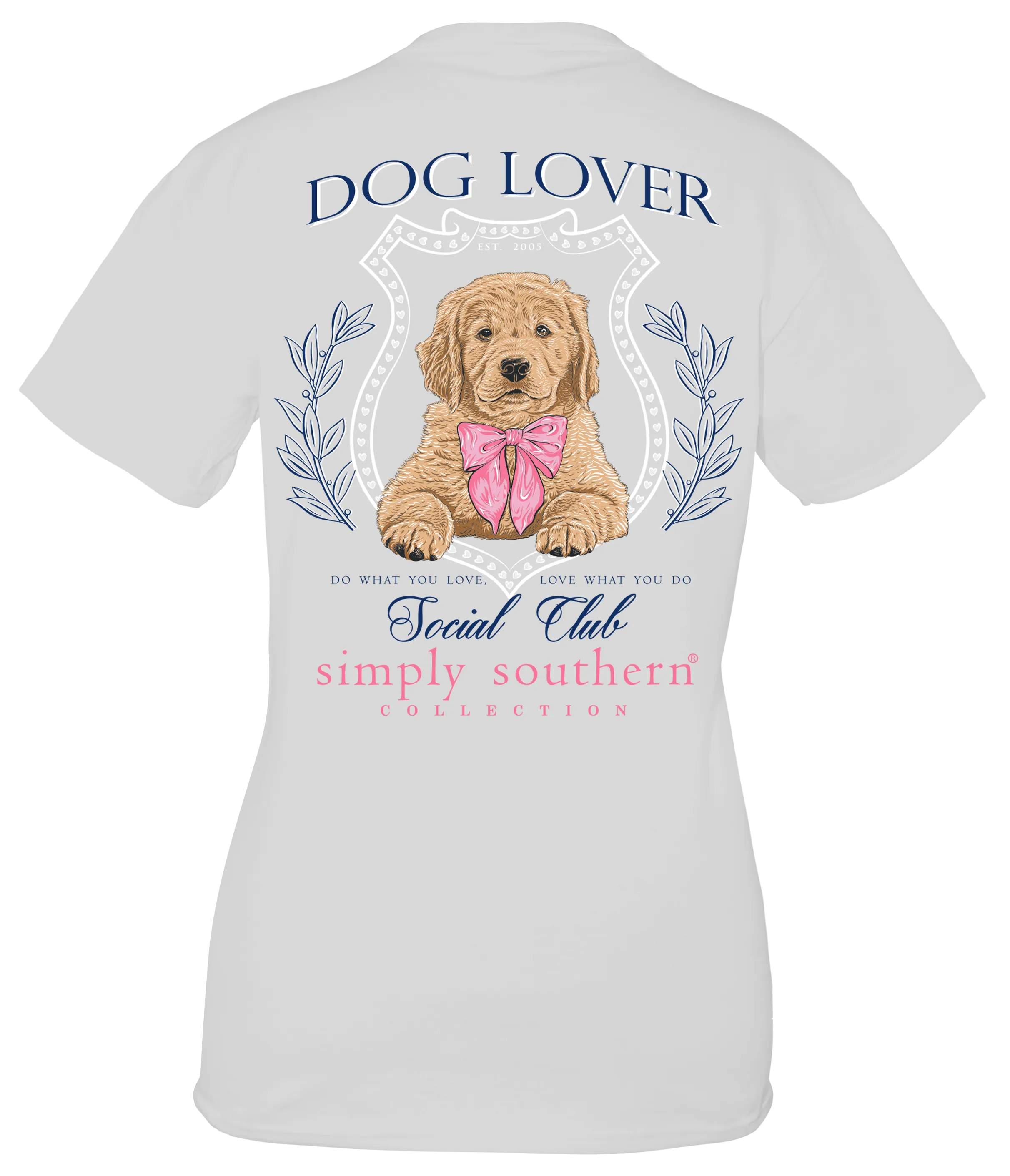 Simply Southern Dog Lover Short Sleeve T-Shirt - Golden Retriever Social Club