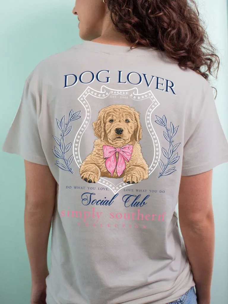 Simply Southern Dog Lover Short Sleeve T-Shirt - Golden Retriever Social Club