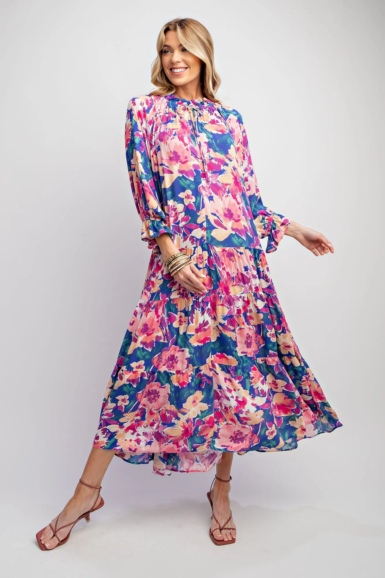 Spring Reactions Floral Dress