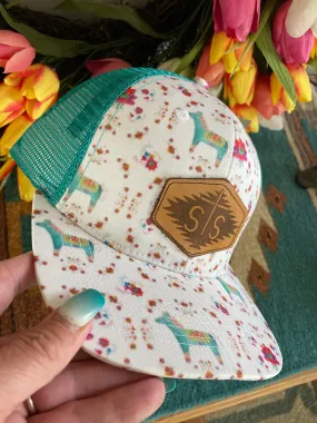 STS Watercolor Llama Cap