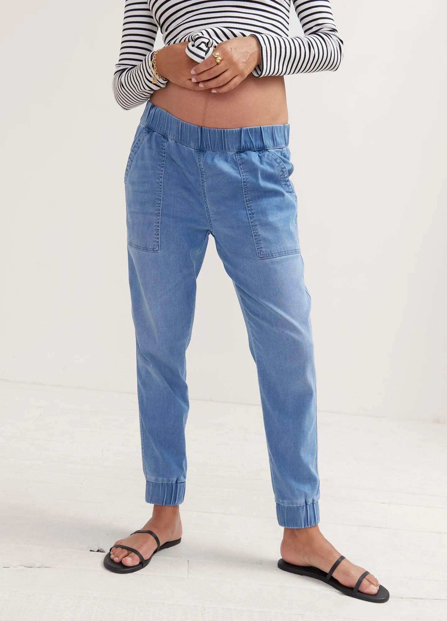 The Easy Denim Jogger