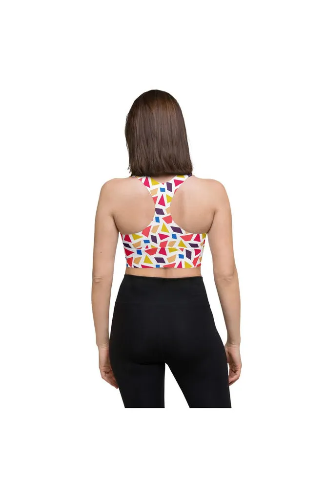 Urban Confetti Longline sports bra