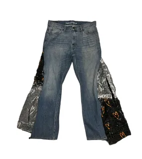 Wide Leg Denim Pants