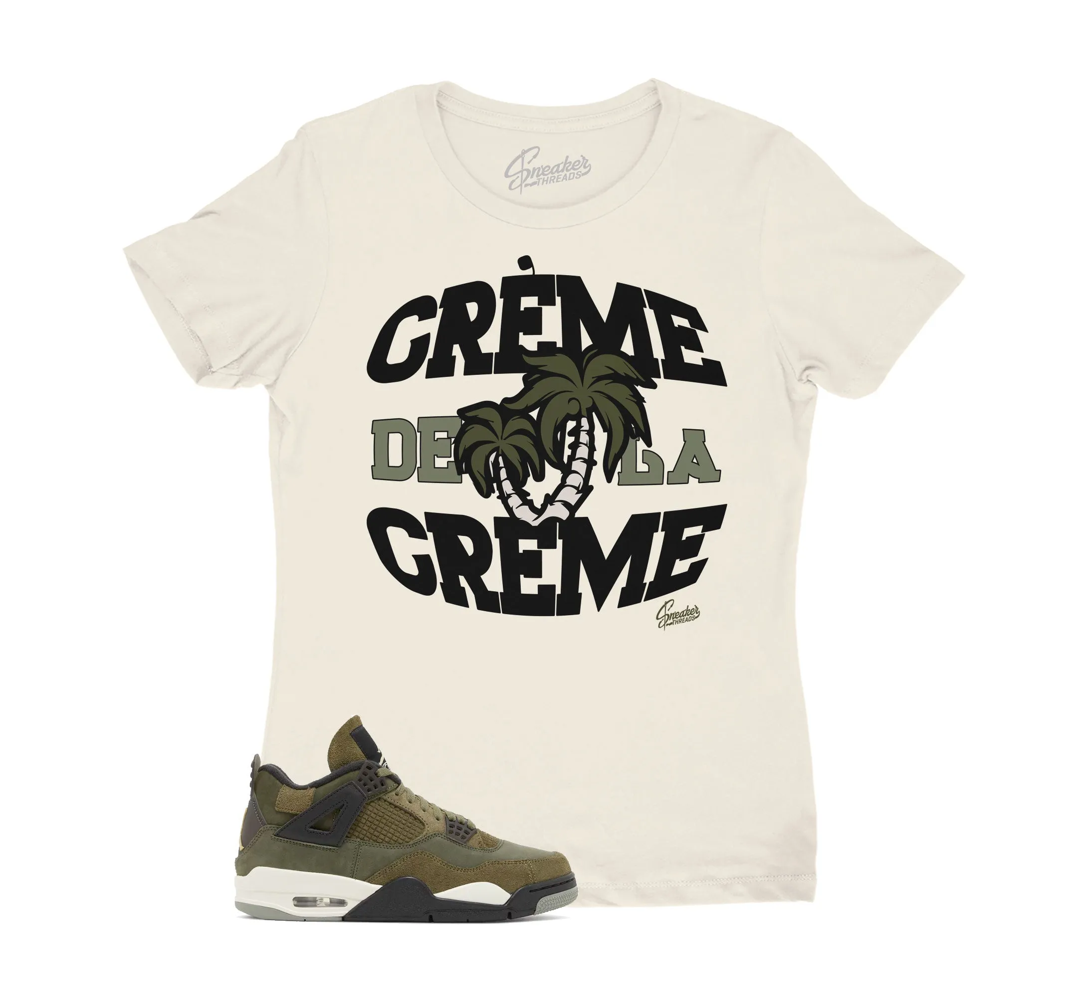 Womens - Craft Olive 4 Creme Shirt