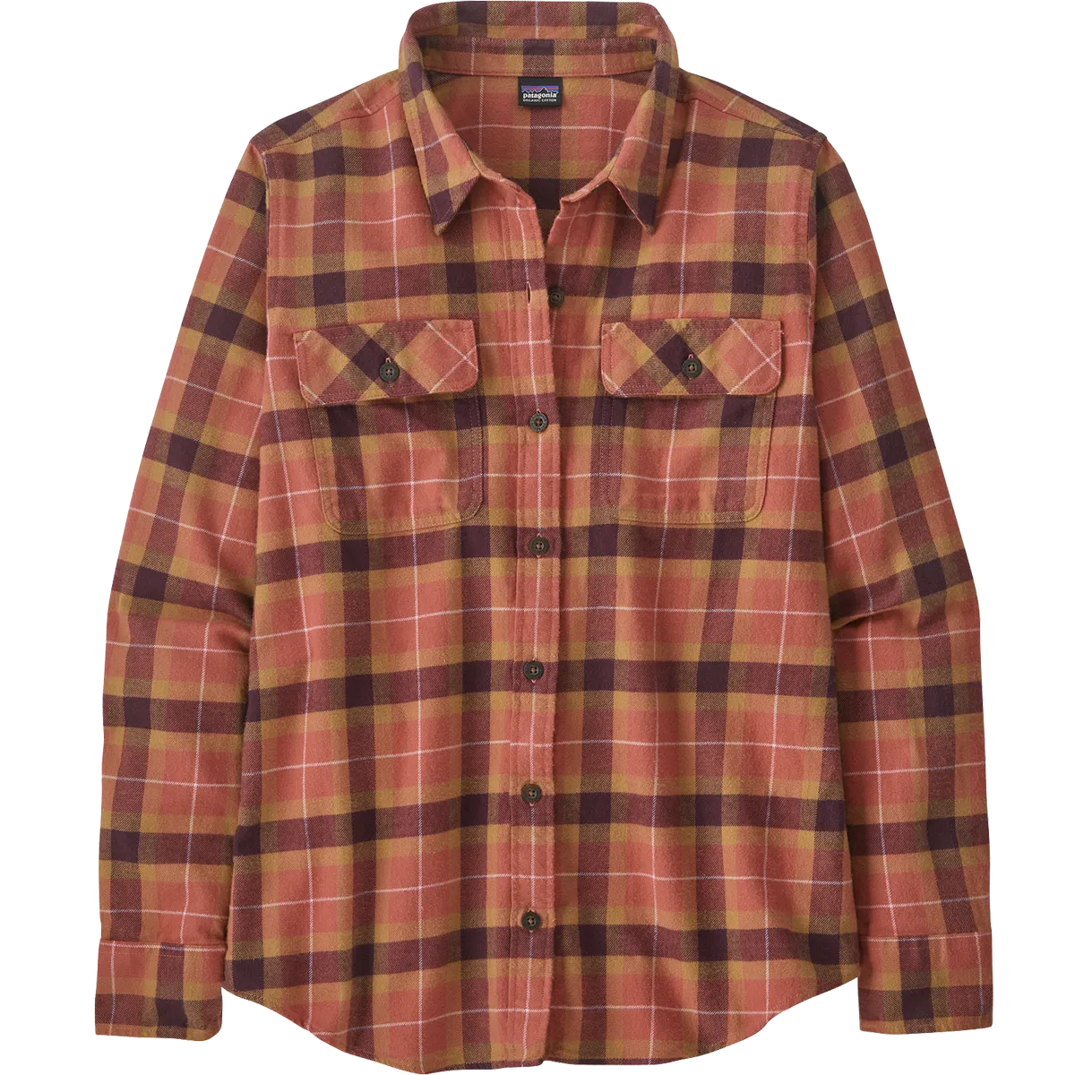 Women's Long Sleeve Midweight Fjord Flannel Shirt