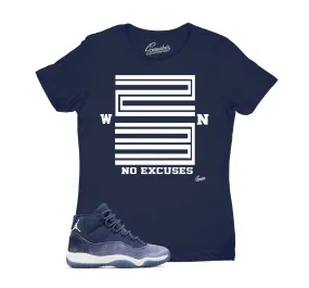 Womens Midnight Navy 11 Shirt - Win 23 - Navy