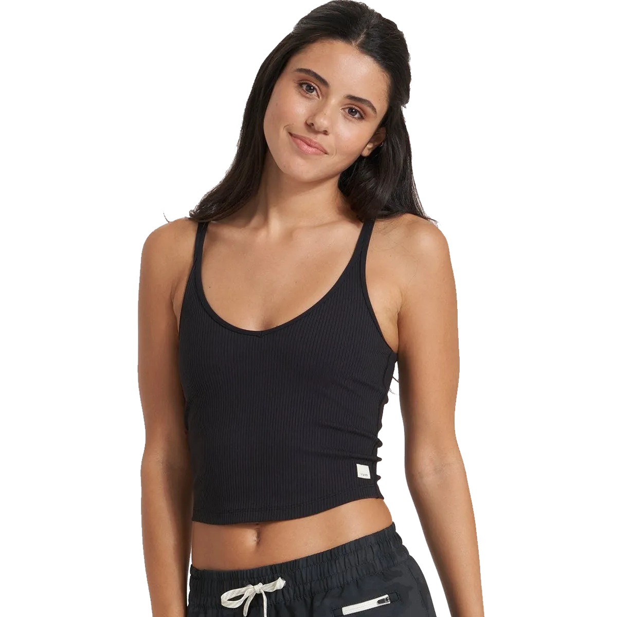 Women's Rib Crop Tank