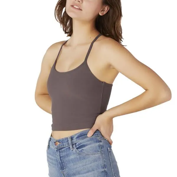 Women's Slim Racerback Cropped Tank